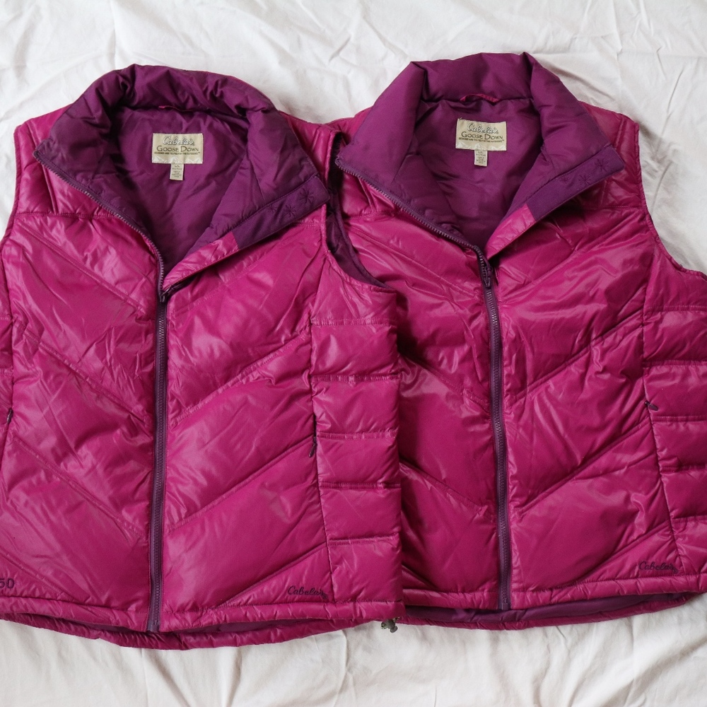 Cabela's Women's Goose Down Vest Large